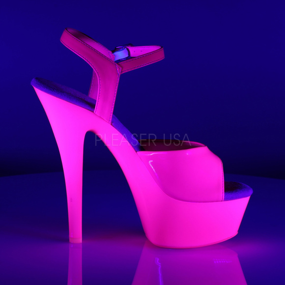 Glow High Heel Platform Shoes - Picture 4 of 4